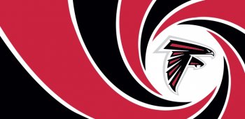 007 Atlanta Falcons logo iron on transfer