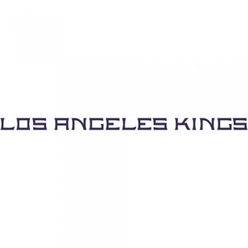 Los Angeles Kings Script Logo  Decals Stickers version 1