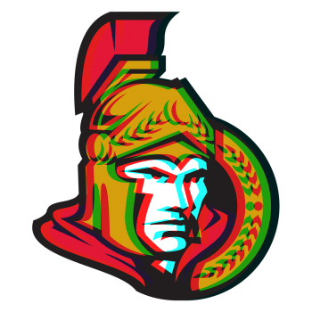 Phantom Ottawa Senators logo iron on transfer