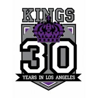 Los Angeles Kings Anniversary Logo  Decals Stickers