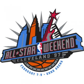 NBA All-Star Game Primary Logo  Decals Stickers