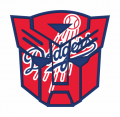 Autobots Los Angeles Dodgers logo decal sticker