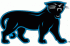 Carolina Panthers 1995 - 2011 DIY iron on stickers (heat transfer)