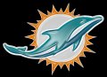 miami dolphins 2013-pres primary plastic effect logo decal sticker