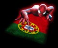 Spiderman PORTUGAL Flag decal sticker