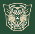 Autobots Milwaukee Bucks logo iron on transfers