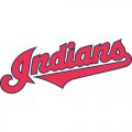 Cleveland Indians Script Logo  Iron-on Stickers (Heat Transfers) version 2