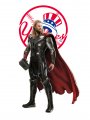 New York Yankees Thor iron on transfers