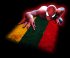 Spiderman LITHUANIA Flag decal sticker