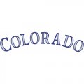 Colorado Rockies Script Logo  Iron-on Stickers (Heat Transfers)