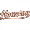 Houston Astros Script Logo  Iron-on Stickers (Heat Transfers) version 4