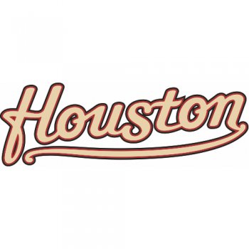 Houston Astros Script Logo  Decals Stickers version 4