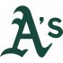 Oakland Athletics Script Logo  Decals Stickers