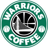 Product image/golden state warriors starbucks coffee logo decal sticker