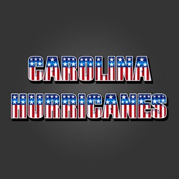 Carolina Hurricanes American Captain Logo decal sticker