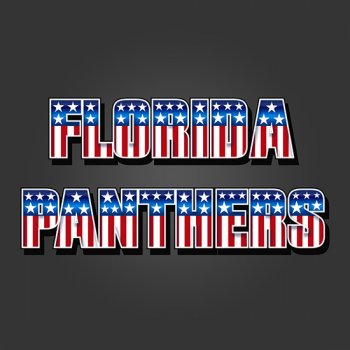 Florida Panthers American Captain Logo decal sticker