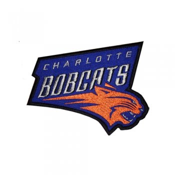 Charlotte Bobcats Logo Embroidered Iron On Patches