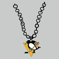 Pittsburgh Penguins necklace logo decal sticker