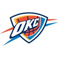 Oklahoma City Thunder Alternate Logo  Decals Stickers version 2