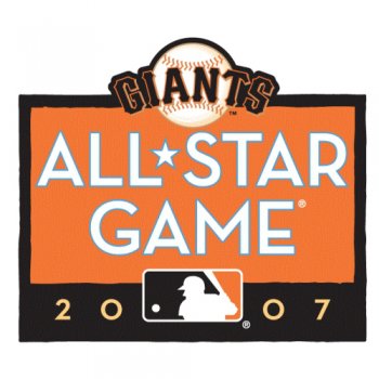 MLB All-Star Game Alternate Logo  Decals Stickers version 4