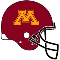 2008-Pres Minnesota Golden Gophers Helmet Logo Decals Stickers