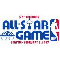 NBA All-Star Game Primary Logo  Decals Stickers