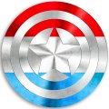 CAPTAIN AMERICA Luxembourg iron on transfer