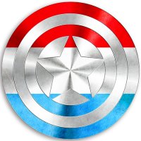 CAPTAIN AMERICA Luxembourg iron on transfer