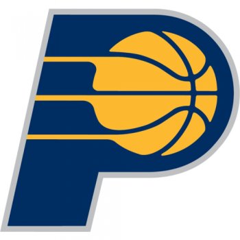 Indiana Pacers Alternate Logo  Decals Stickers version 2