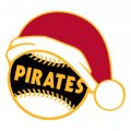 Pittsburgh Pirates Baseball Christmas hat iron on transfer