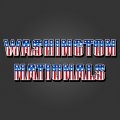 Washington Nationals American Captain Logo decal sticker