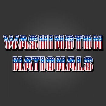 Washington Nationals American Captain Logo decal sticker