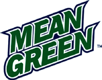 2005-Pres North Texas Mean Green Wordmark Logo Decals Stickers