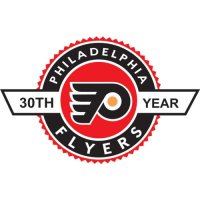 Philadelphia Flyers Anniversary Logo  Decals Stickers