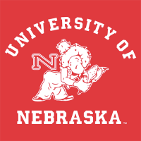 Nebraska Cornhuskers 1956-1973 Alternate Logo Decals Stickers