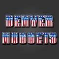 Denver Nuggets American Captain Logo decal sticker