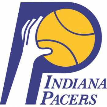 Indiana Pacers Primary Logo  Decals Stickers