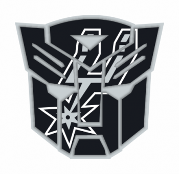 Autobots San Antonio Spurs logo iron on transfers