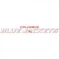 Columbus Blue Jackets Script Logo  Decals Stickers