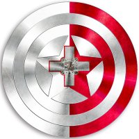 CAPTAIN AMERICA MALTA iron on transfer