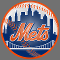 new york mets 1999-pres primary plastic effect logo decal sticker