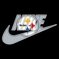 Pittsburgh Steelers nike logo decal sticker