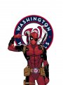 Washington Nationals Deadpool iron on transfers