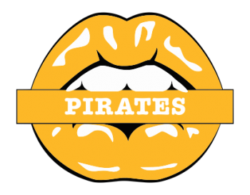 pittsburgh pirates script logo iron on transfers