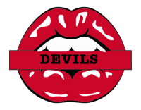 new jersey devils script logo iron on transfers