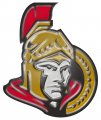 ottawa senators 2008-pres primary plastic effect logo decal sticker