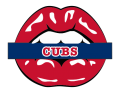 chicago cubs script logo iron on transfers