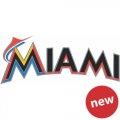 Miami Marlins Cap Logo  Decals Stickers version 2