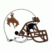 1997-1999 Wyoming Cowboys Helmet Logo Decals Stickers