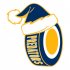 Nashville Predators Hockey ball Christmas hat decal sticker